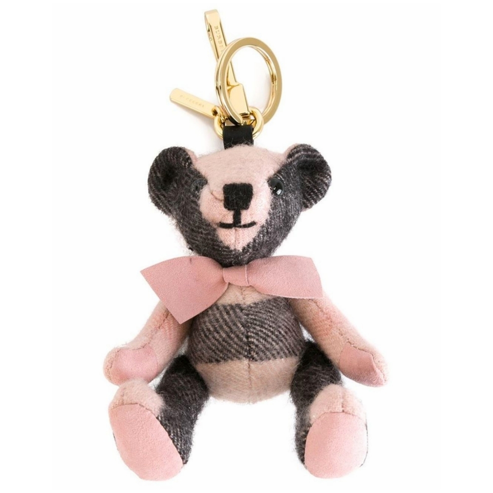 Burberry Pink and Brown Teddy Bear Keyring